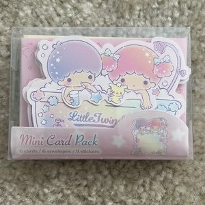 Sanrio Little Twin Stars Mini Card pack